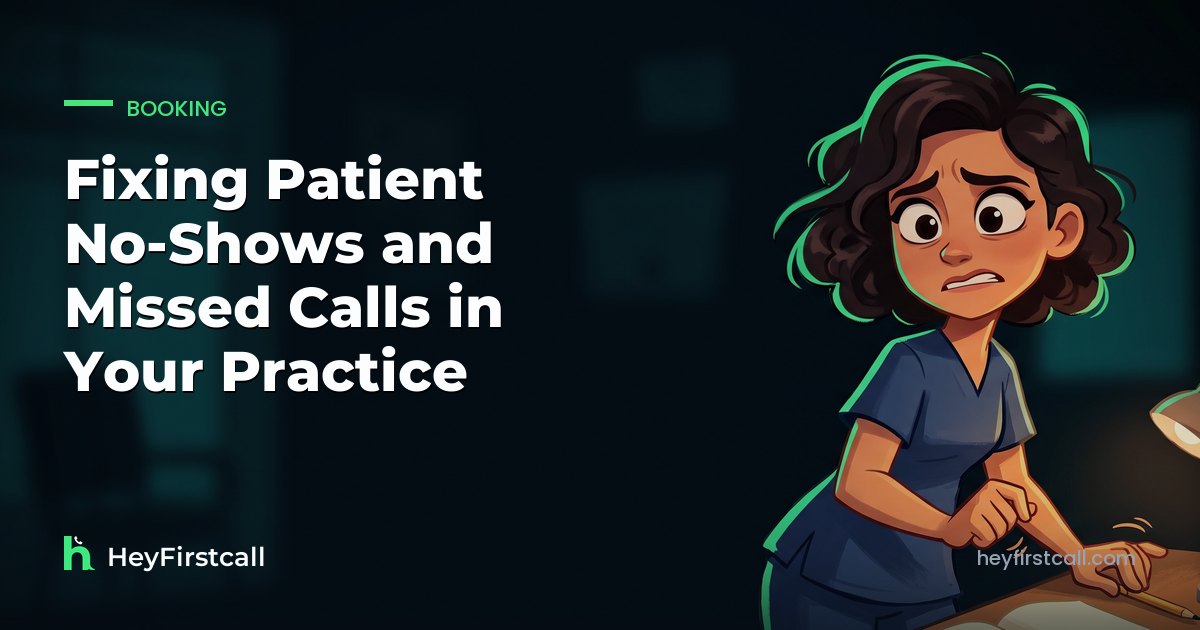Fixing Patient No-Shows and Missed Calls in Your Practice