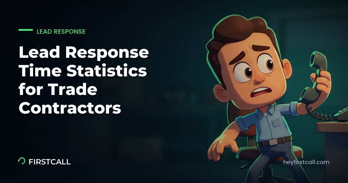 Lead Response Time Statistics for Trade Contractors