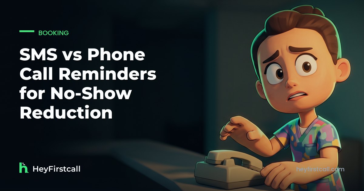 SMS vs Phone Call Reminders for No-Show Reduction